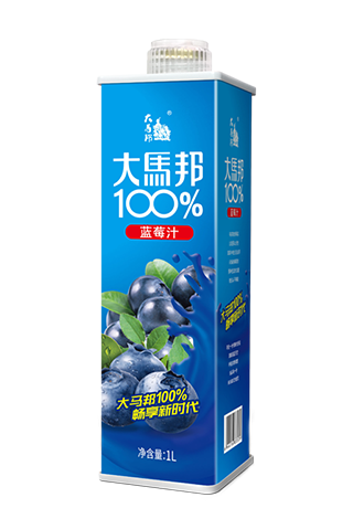 大馬邦方盒100%藍莓汁