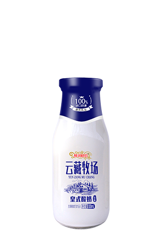 云藏牧場(chǎng)希臘酸奶小瓶-藍(lán)莓味